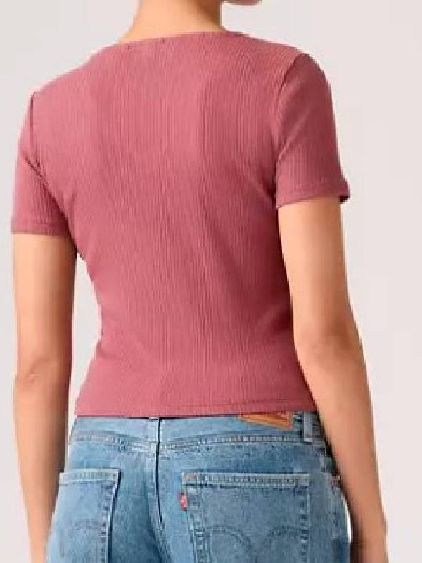 Dutton Ranch S01 Beth Dutton Pink Knit Top WorthVee