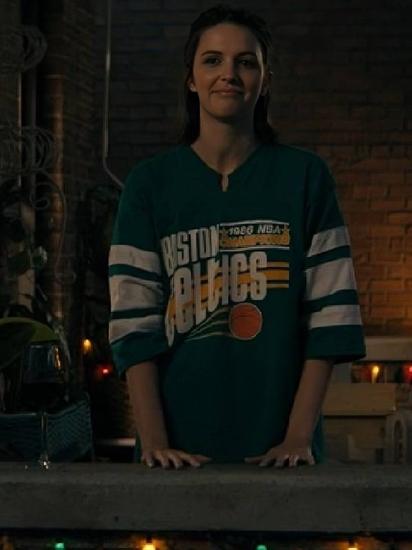 Ella Hunt Not Suitable for Work Green T-Shirt WorthVee