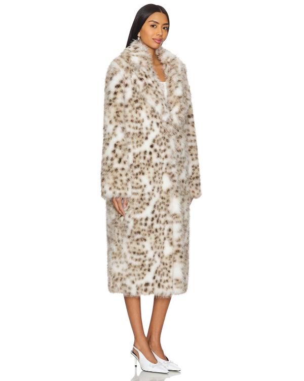 Hacks S05 Jean Smart Printed Faux Fur Coat WorthVee