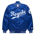 Kansas City Royals Classic Royal Satin Jacket WorthVee