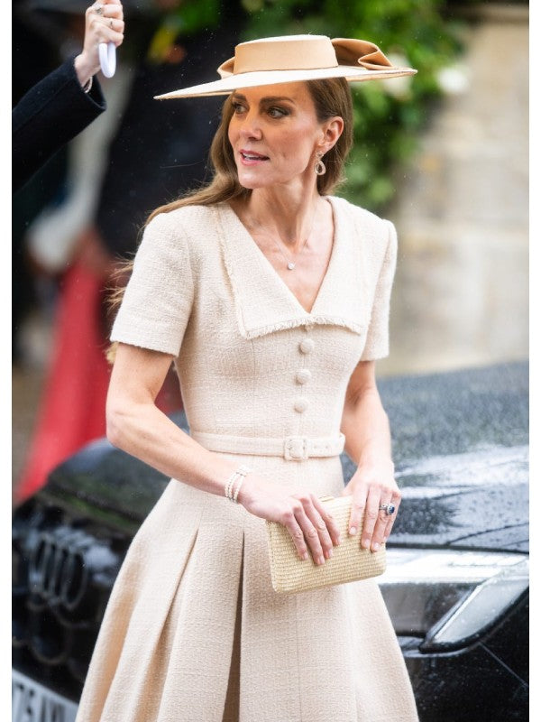 Kate Middleton All Saints Church Dress WorthVee