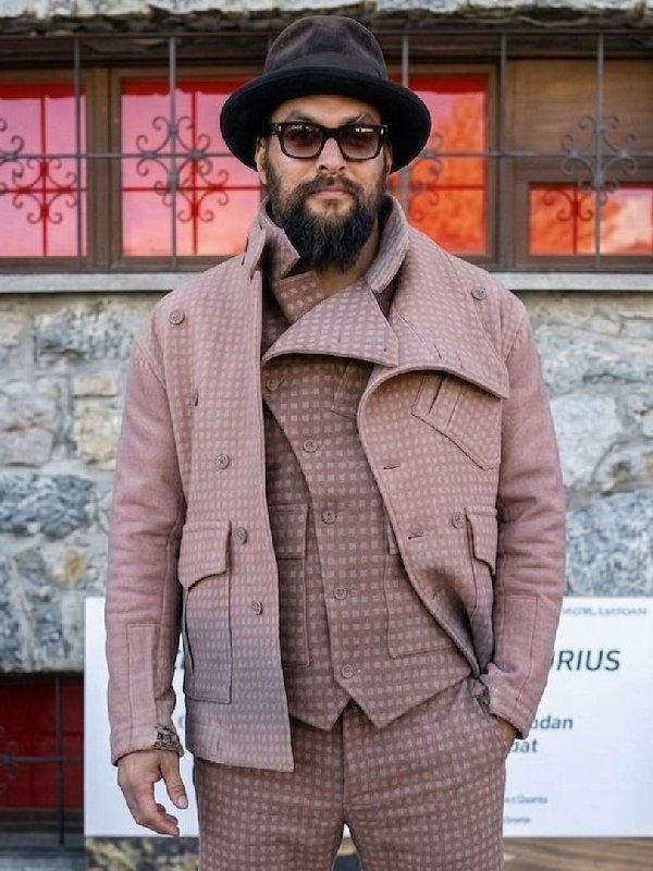 On The Roam Season 2 Jason Momoa Pink Jacket WorthVee