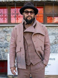 On The Roam Season 2 Jason Momoa Pink Jacket WorthVee