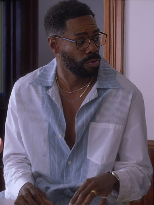 The Four Seasons S2 Coleman Domingo Striped Shirt WorthVee