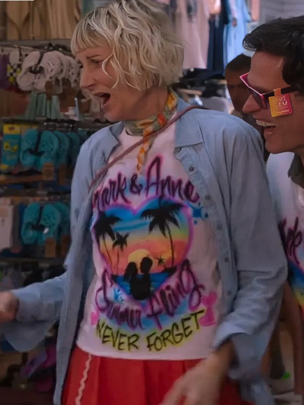 The Four Seasons S2 Kerri Kenney Pink Printed T-Shirt