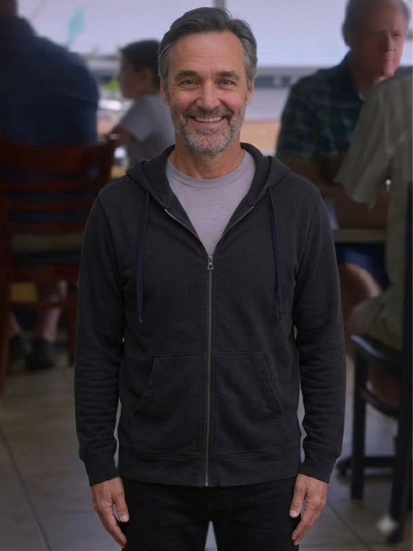 The Four Seasons S2 Will Forte Black Hoodie WorthVee