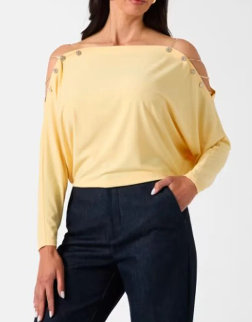 The Young and the Restless 2026 Sharon Newman Chain Shoulder Top WorthVee