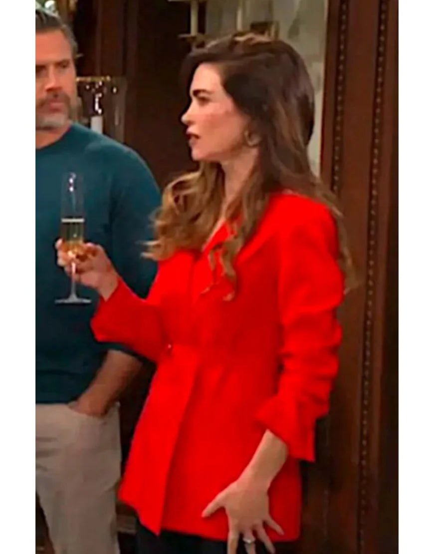 The Young and the Restless 2026 Victoria Newman Belted Blazer WorthVee